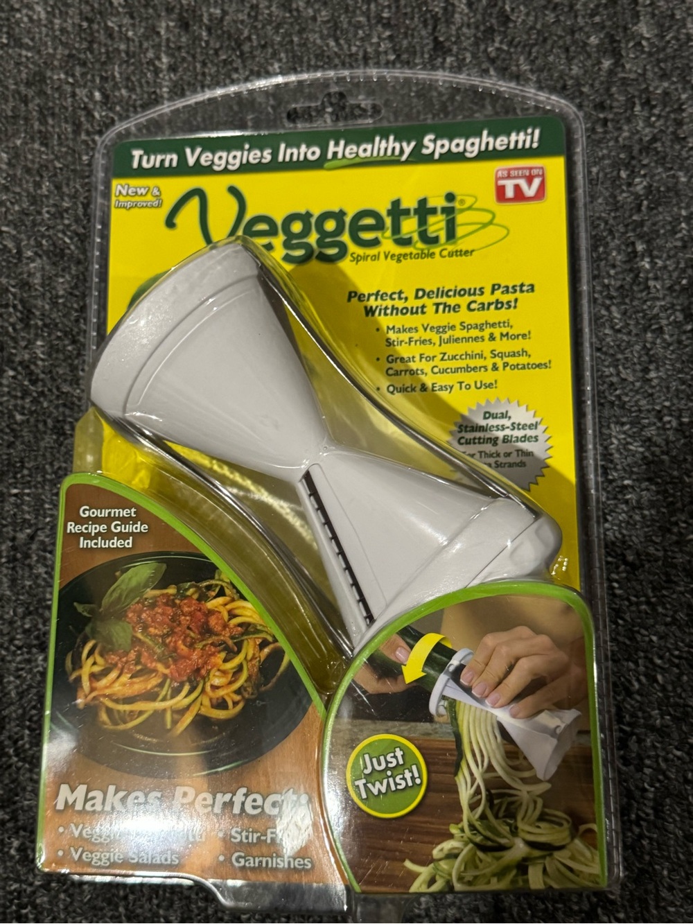 Vegetti Spiral Vegetable Cutter - White